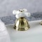 Kingston Brass KSK3357PXTR Deck Mount Hand Shower with Diverter for Roman Tub Faucet, Brushed Brass KSK3357PXTR - alternate 4